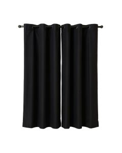 Wayfair Basics® Solid Max Blackout Thermal Grommet Single Curtains Panel (synthetic illustration; no displayed measurements)