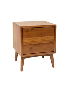 Chauvin Mid Century Modern 1 Drawer Nightstand (synthetic illustration; no displayed measurements)