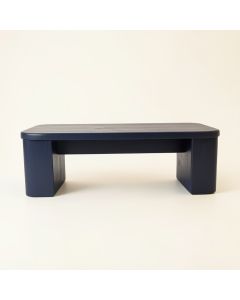 Field Dale Indoor Bench - Navy (synthetic illustration; no displayed measurements)