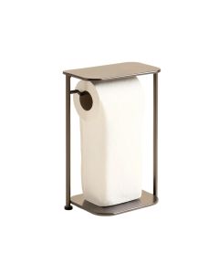 Edenscape Free Standing Toilet Paper Holder With Storage Shelf (synthetic illustration; no displayed measurements)