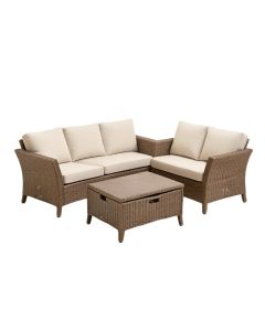 Bucktown Patio 3 Piece Seating Group With Cushions
