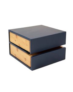Slate Edge Under-Desk Drawer Unit - Navy (synthetic illustration; no displayed measurements)