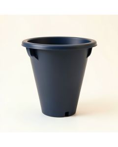 Clay Brook Empty Railing Planter With Integral Brackets - Navy (synthetic illustration; no displayed measurements)