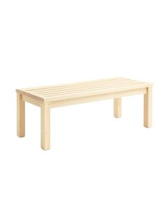 Hazel Dale Indoor Bench - Ivory (synthetic illustration; no displayed measurements)