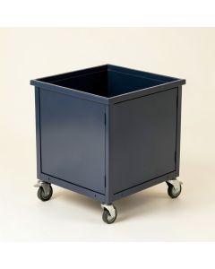 Hazel Brook Empty Rolling Workshop Cart - Navy (synthetic illustration; no displayed measurements)