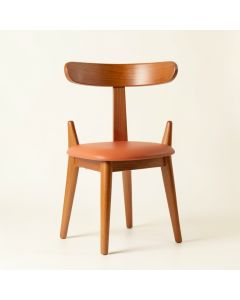 Laurel Brook Dining Chair - Terracotta (synthetic illustration; no displayed measurements)