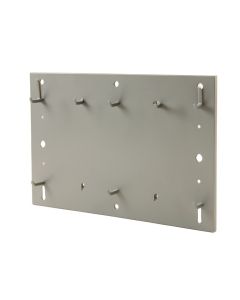 Flint Crossing Empty Wall-Mounted Tool Organizer Panel - Gray (synthetic illustration; no displayed measurements)