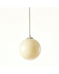 River Bluff Pendant Light Suspended From One Plain Cable - Ivory (synthetic illustration; no displayed measurements)