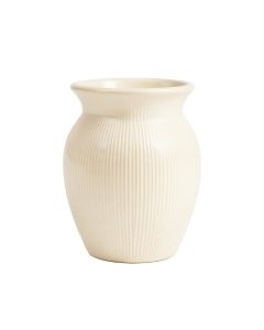 Summit Canyon Empty Decorative Vase - Cream (synthetic illustration; no displayed measurements)