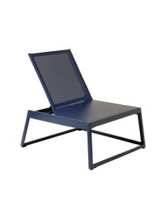 Juniper Bend Outdoor Lounge Chair - Navy