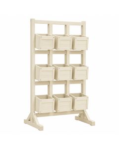 Linden Brook Empty Vertical Garden Frame - Cream