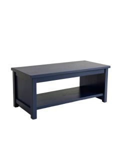 Vale Arc Indoor Bench - Navy (synthetic illustration; no displayed measurements)