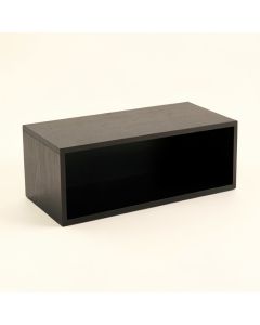 Rowan Bend Shoe Storage Bench - Black (synthetic illustration; no displayed measurements)