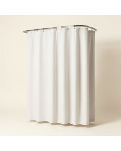 Solid Shower Curtain (synthetic illustration; no displayed measurements)