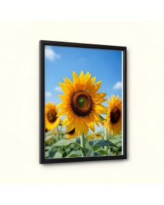 Sunflower Sky Photographic Print (synthetic illustration; no displayed measurements)