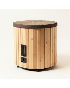 1 Person Traditional Steam Sauna (synthetic illustration; no displayed measurements)