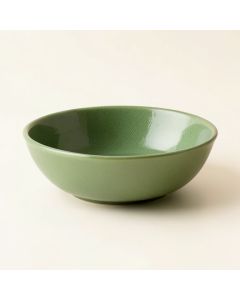 Willow Crossing Dining Bowl - Green (synthetic illustration; no displayed measurements)