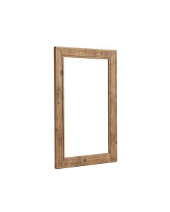 Maryana Antiqued Wood Standing Wall Mirror