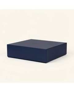 Bay Edge Desktop Monitor Riser - Navy (synthetic illustration; no displayed measurements)