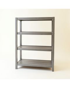Holly Bridge Empty Seed-Starting Shelving Unit Without Lights - Gray (synthetic illustration; no displayed measurements)