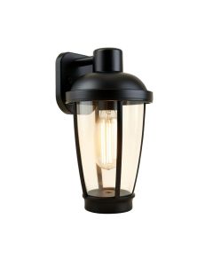 Borde Black 1- Bulb 15.1 '' H Outdoor Wall Lantern