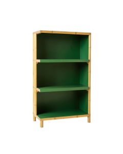 Flint Bend Freestanding Bookcase - Green (synthetic illustration; no displayed measurements)