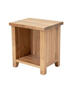 Applonia Solid Wood End Table With Storage (synthetic illustration; no displayed measurements)