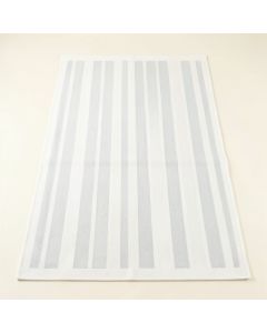 Sage Branch Rectangular Area Rug - White (synthetic illustration; no displayed measurements)