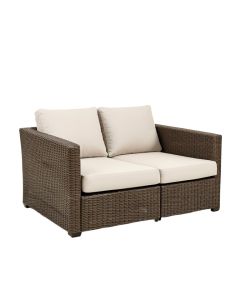Felicidad Patio Sofa With Cushions (synthetic illustration; no displayed measurements)