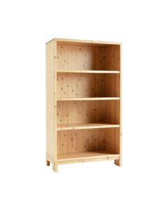 Cove Dell Freestanding Bookcase - Beige (synthetic illustration; no displayed measurements)