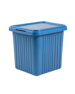 River Crest Closed Outdoor Storage Box - Blue