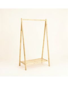 Glen Brook Empty Garment Rack - Ivory (synthetic illustration; no displayed measurements)