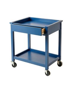Field Dell Empty Rolling Workshop Cart - Blue (synthetic illustration; no displayed measurements)