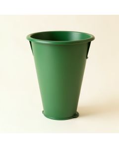 Field Dale Empty Railing Planter With Integral Brackets - Green (synthetic illustration; no displayed measurements)