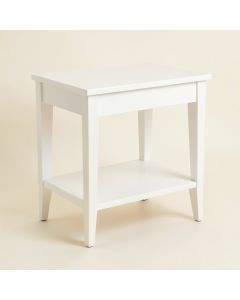 Brook Branch Side Table - White (synthetic illustration; no displayed measurements)