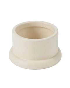 Harbor Crest Empty Candle Holder - Ivory