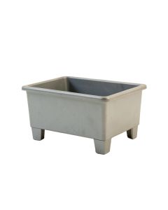 Bay Crest Empty Raised Planter - Gray