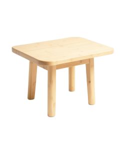 Wren Bluff Compact Balcony Table - Beige