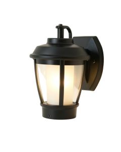 Karina Black 1 - Bulb Hardwired Outdoor Wall Lantern (synthetic illustration; no displayed measurements)