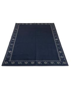 Harbor Bridge Rectangular Area Rug - Navy (synthetic illustration; no displayed measurements)