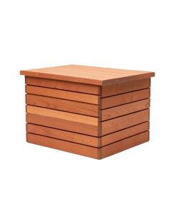 Field Crest Closed Outdoor Storage Box - Terracotta