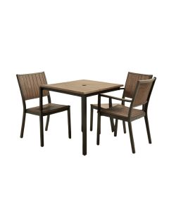 Helfer 3 Piece Bistro Set