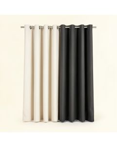 Busselton Solid Blackout Thermal Curtain Panels (synthetic illustration; no displayed measurements)