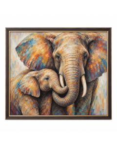 Elige Elephant Trunks Framed Art