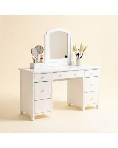 Evant Solid Wood Vanity (synthetic illustration; no displayed measurements)