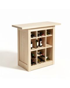 Demetres Bar With Wine Storage (synthetic illustration; no displayed measurements)