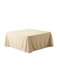 Slate Edge Flat Bed Sheet - Beige