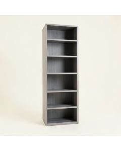 Bay Crest Narrow Cubby Tower - Gray (synthetic illustration; no displayed measurements)