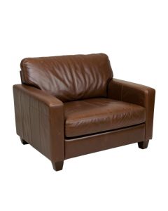 Melina 65 '' Genuine Leather Loveseat