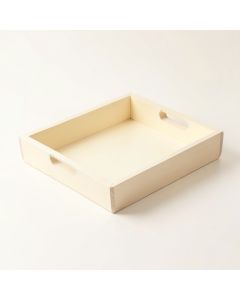 Stone Bridge Serving Tray - Cream (synthetic illustration; no displayed measurements)
